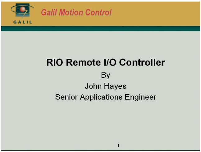 Intelligent I/O Handling